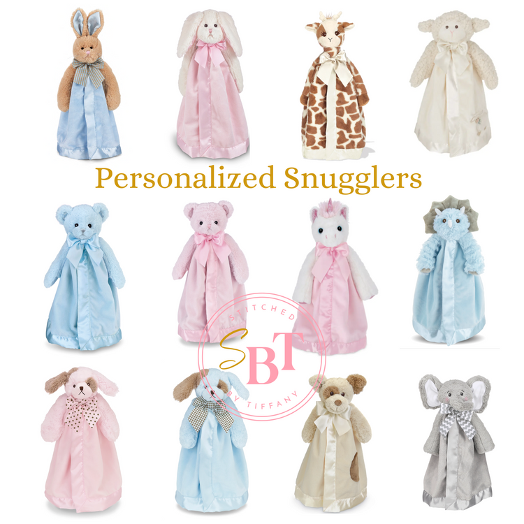 Personalized Lil' Snuggler Security Blanket