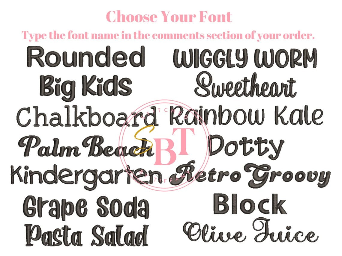 Font Selection