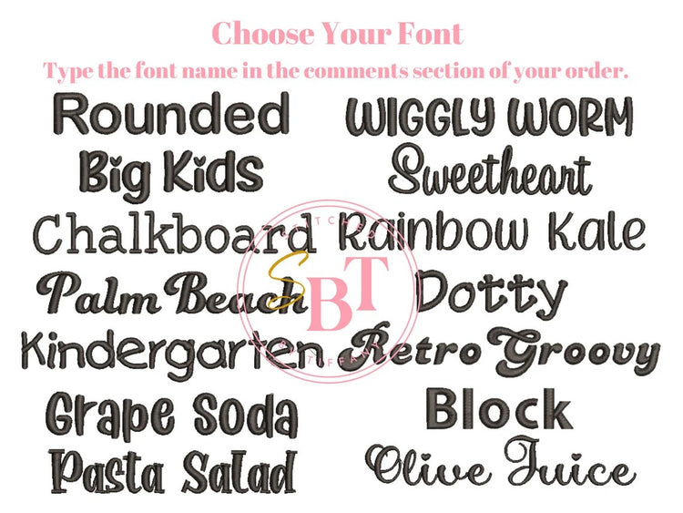 Font Selection